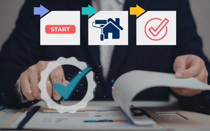 オーナーが押さえる実務の段取り（着手前→施工中→完了後）