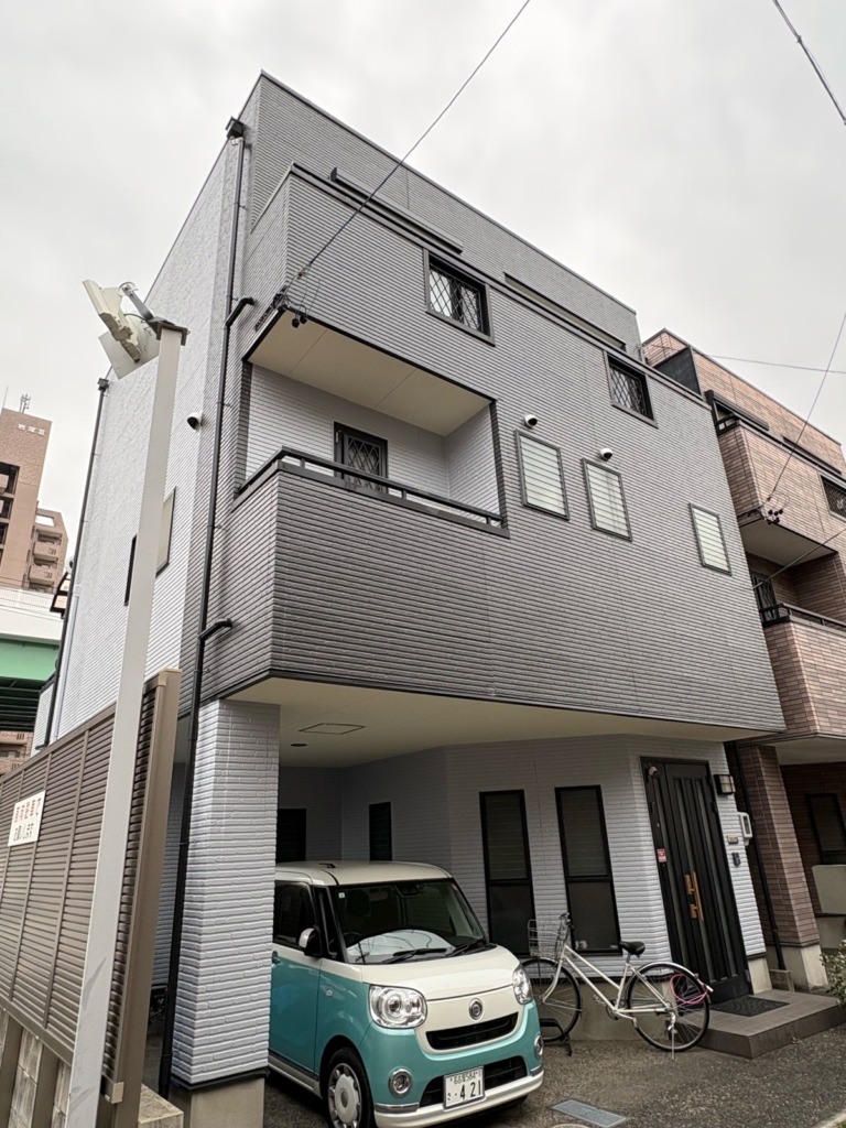 令和８年３月完成　中村区T様邸　外壁塗装・屋上防水工事！！