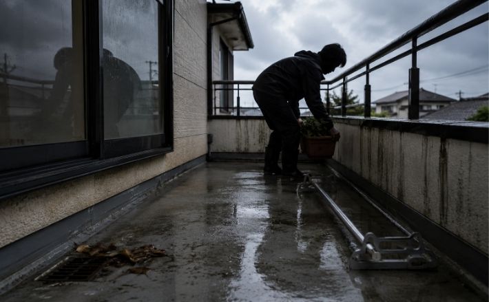 台風前の点検は「入口」と「排水」を分けて考える