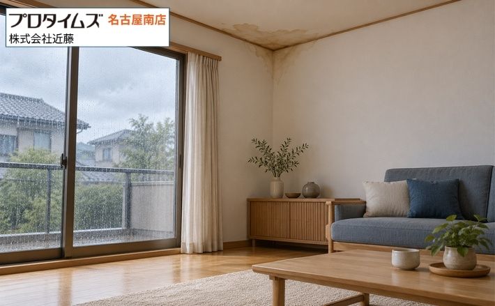 大雨のときだけ雨漏りして今は止まった｜名古屋市南区で調査前に残したい記録