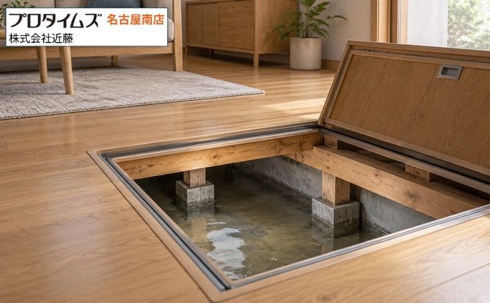 名古屋市南区で床下浸水したら|シロアリ保証と薬剤の再処理はどうなる?