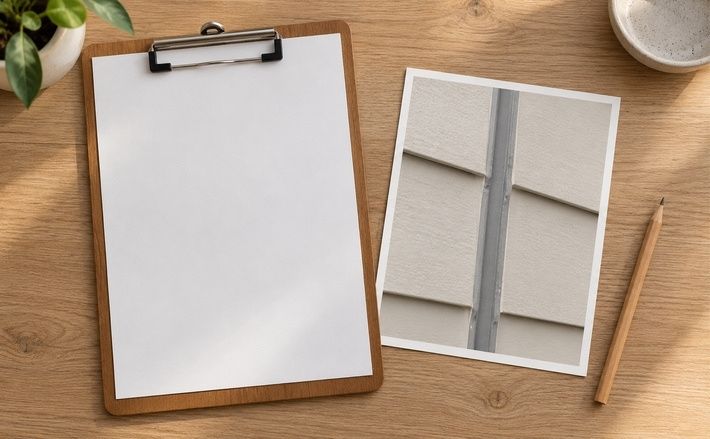 診断写真と見積書を照らし合わせて、工事の必要性を判断する